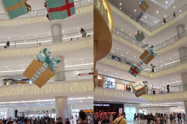 The SM Megamall in Mandaluiyong City near Manila